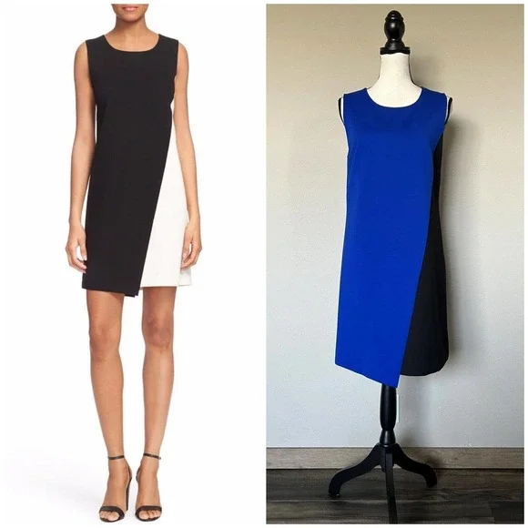 blue versace dress 2006 Versace Strappy Keyhole Blue Runway Dress